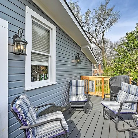 Historic Watson Brick House With Private Deck! Villa